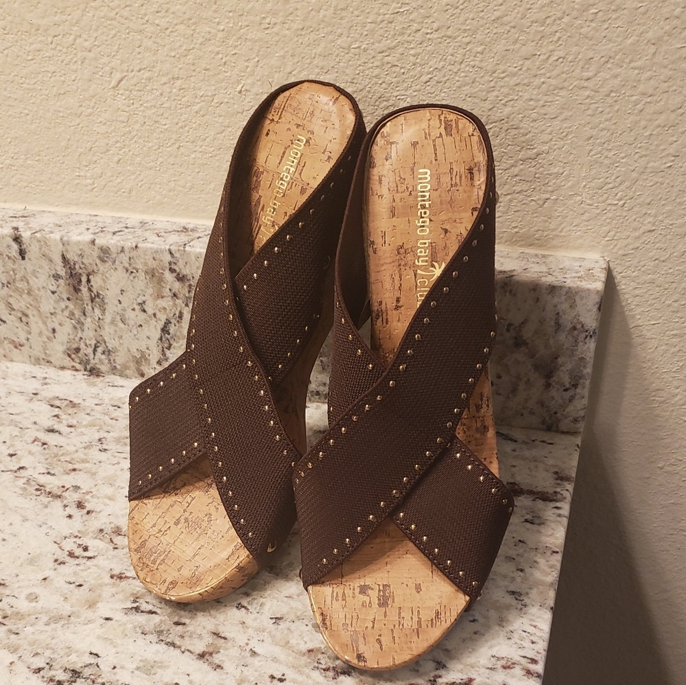 Montego Bay Club Wedge Sandals size 11